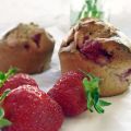 Muffins aux fraises