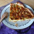 Tarte aux olives vertes et tapenade