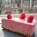 Bavarois à la framboise