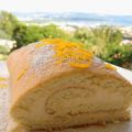 Le biscuit roulé au citron