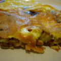 Omelette aux aubergines