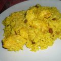 Poulet pilaf aux raisins secs - 8,5FP - 12PP