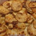 Pommes de terre Anna à l'oignon