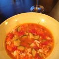 Minestrone au lapin