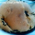 Glace aux Abricots Compotés au Romarin