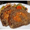 Pain de viande roulé aux légumes