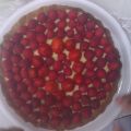 Tarte passion framboise