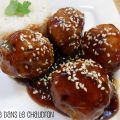 Boulettes teriyaki