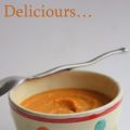 Velouté de patates douces à la crème de coco