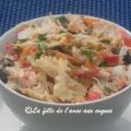 SALADE DE BOUCLES ET GOBERGE