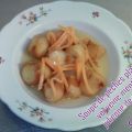 Salade Antillaise et acras de crevettes