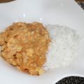 Curry de lentilles et chou-fleur au lait de coco