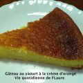 Gâteau au yaourt à la crème d'orange