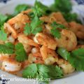 Crevettes grillées à la Coriandre