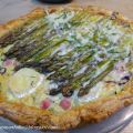 Tarte feuilletée aux asperges vertes, Ricotta,[...]