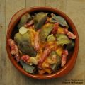 Recette d'artichauts aux lardons et aux oeufs