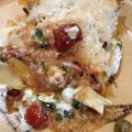 Lasagnes basilic, ricotta, coulis de tomate et[...]