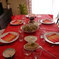 Repas libanais pour anniversaire de l'Hom