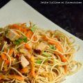 Nouilles chinoises au Porc {Recette anti-gaspi}