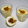 Panacotta aux fruits de la passion