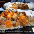 Galette à la courge butternut, pomme et oignon,[...]
