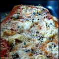 Pizza maison aux artichaut et filet de york,[...]