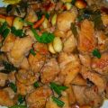 Sauté de dinde aux arachides à la chinoise