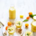 Gaspacho de tomates jaunes