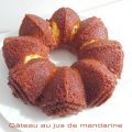 Gâteau au jus de mandarine