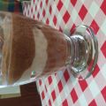Verrine aux deux mousses, Recette Ptitchef