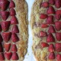 Tarte-biscuit aux fraises