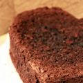 Cake brownie fondant, ganache chocolat