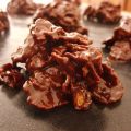 Roses des sables en chocolat