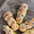 Petits pains aux potiron et kumquat confit