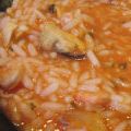 Arroz de marisco (riz tomates et fruits de mer,[...]