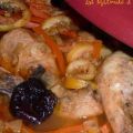 Tajine de poulet, pruneaux et citrons confits,[...]