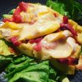 Gaufre pommes de terre, lardons, reblochon[...]