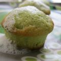 Faux cupcakes à la pistache, écume citronnée
