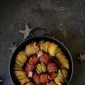 Gratin de pommes de terre et patates douces