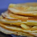 Les crêpes au beurre vanille