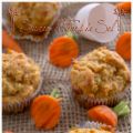 Muffins santé aux carottes et à la mangue.