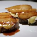 A winning duo : pear and camembert toast (EN)