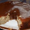 Gâteau aux bananes, glaçage à la barre Mars