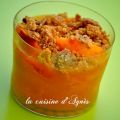 Crumble estival en verrine, Recette Ptitchef