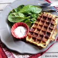 Gaufres de pomme de terre, viande des grisons[...]