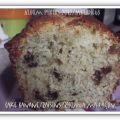 Cake banane/raisins secs/rhum à ma façon