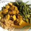 POULET AU CURRY FRUITE