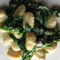 Gratin de gnocchis aux pousses d'épinards et[...]