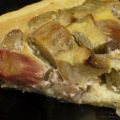 Tarte alsacienne à la rhubarbe