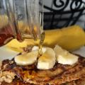 Crêpes à l'avoine et aux bananes